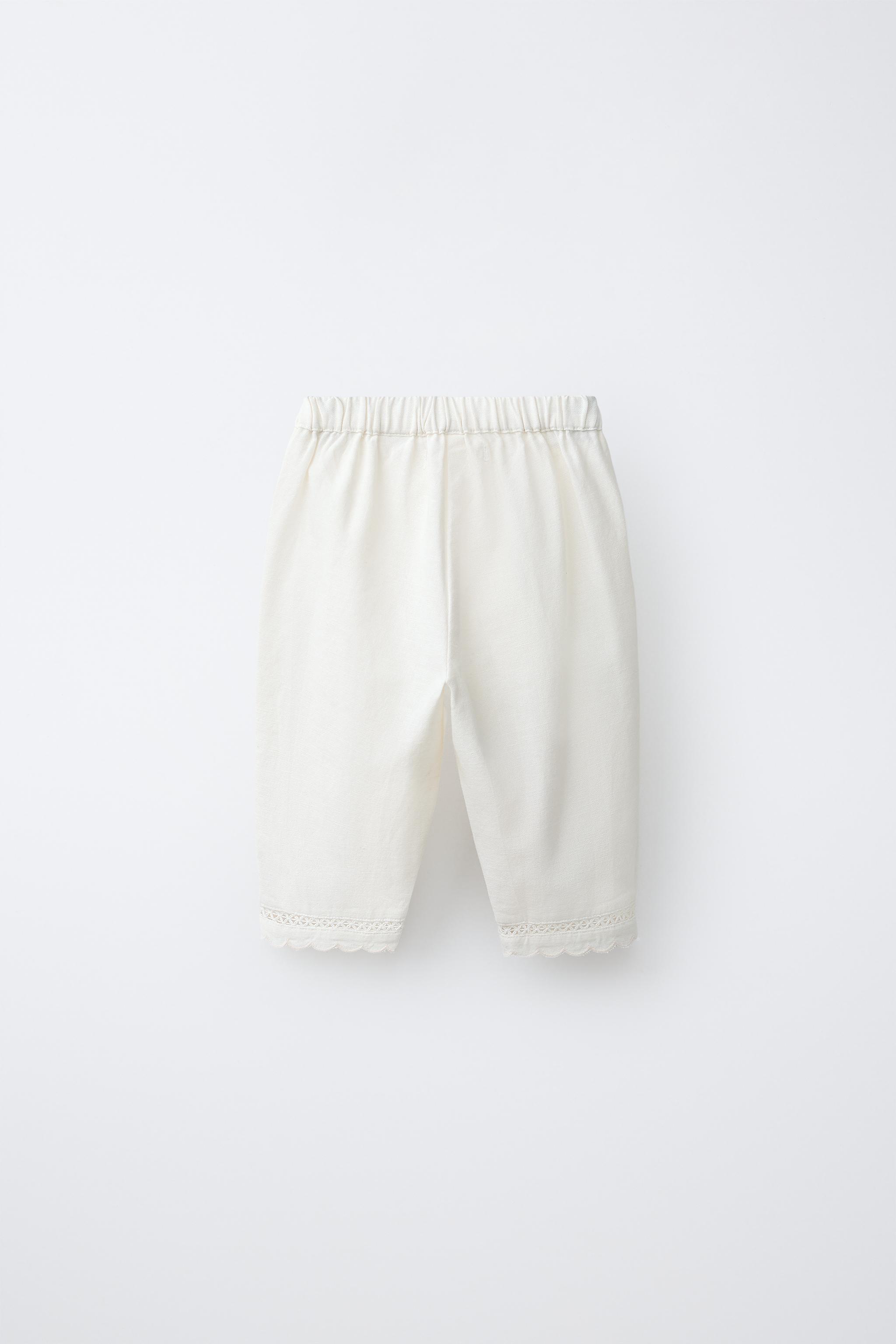 EMBROIDERED PANTS